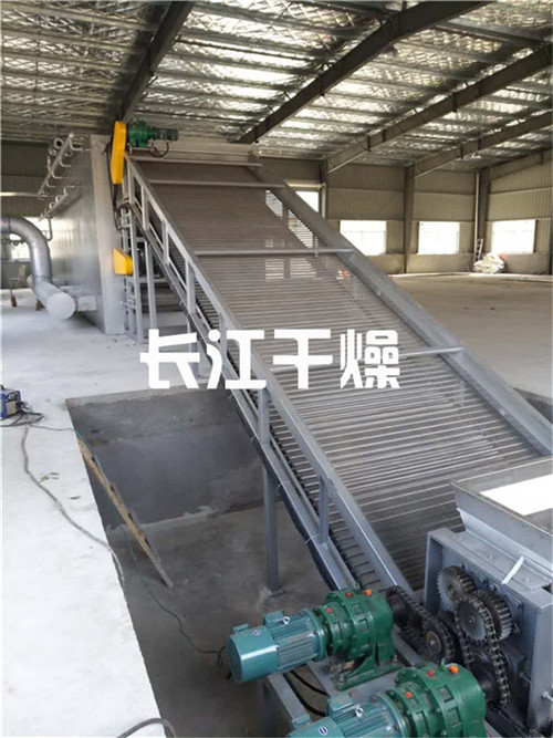 多層網帶式干燥機現場安裝施工